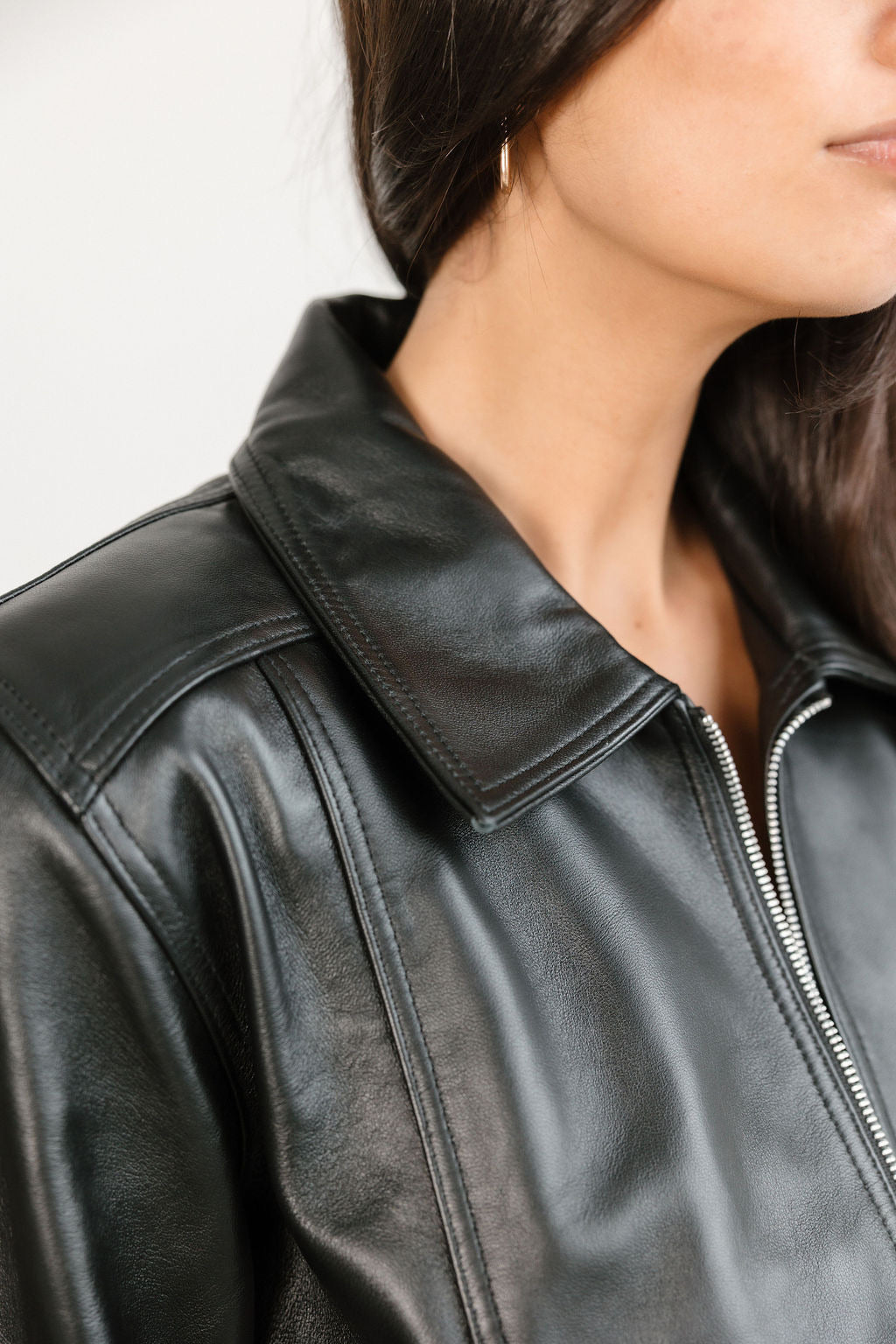 Berkeley Leather Bomber Jacket