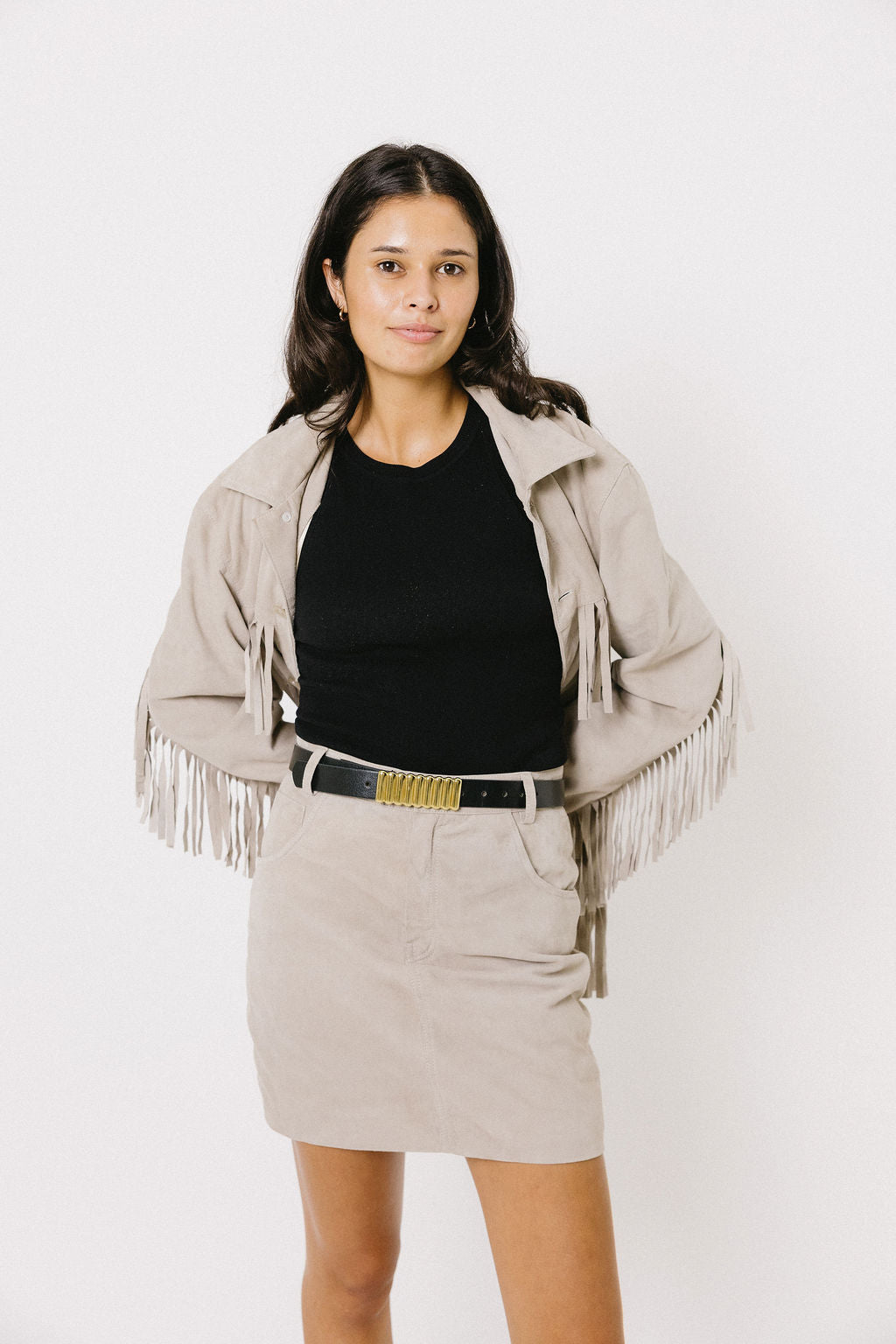 Indio Suede Skirt