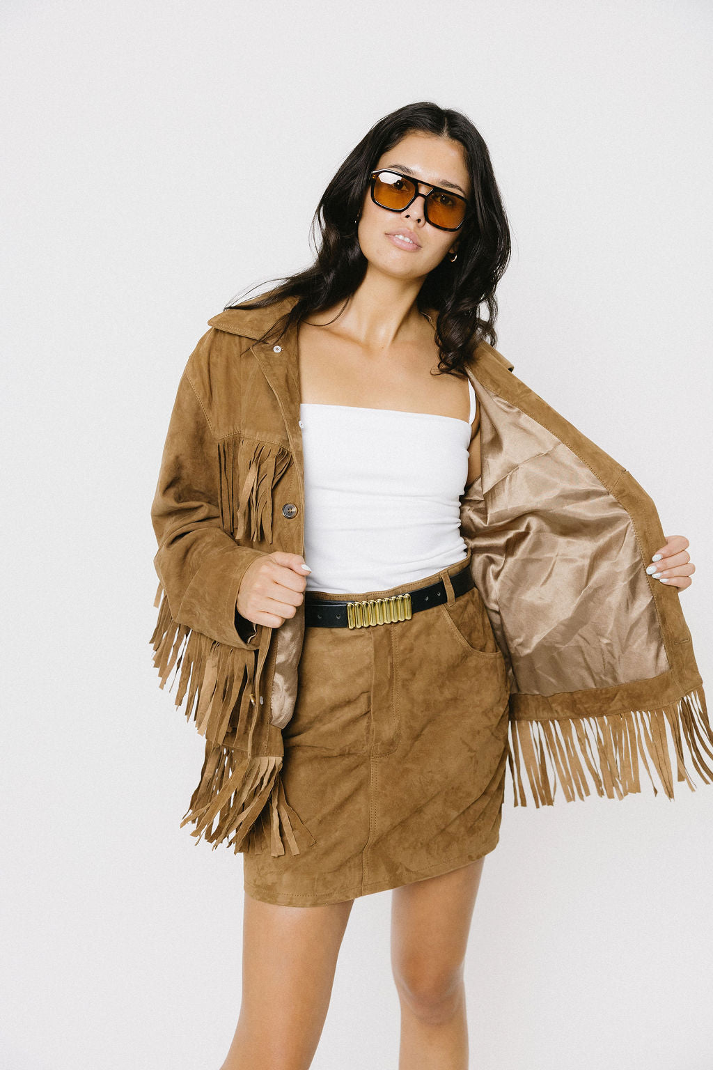 Indio Suede Skirt