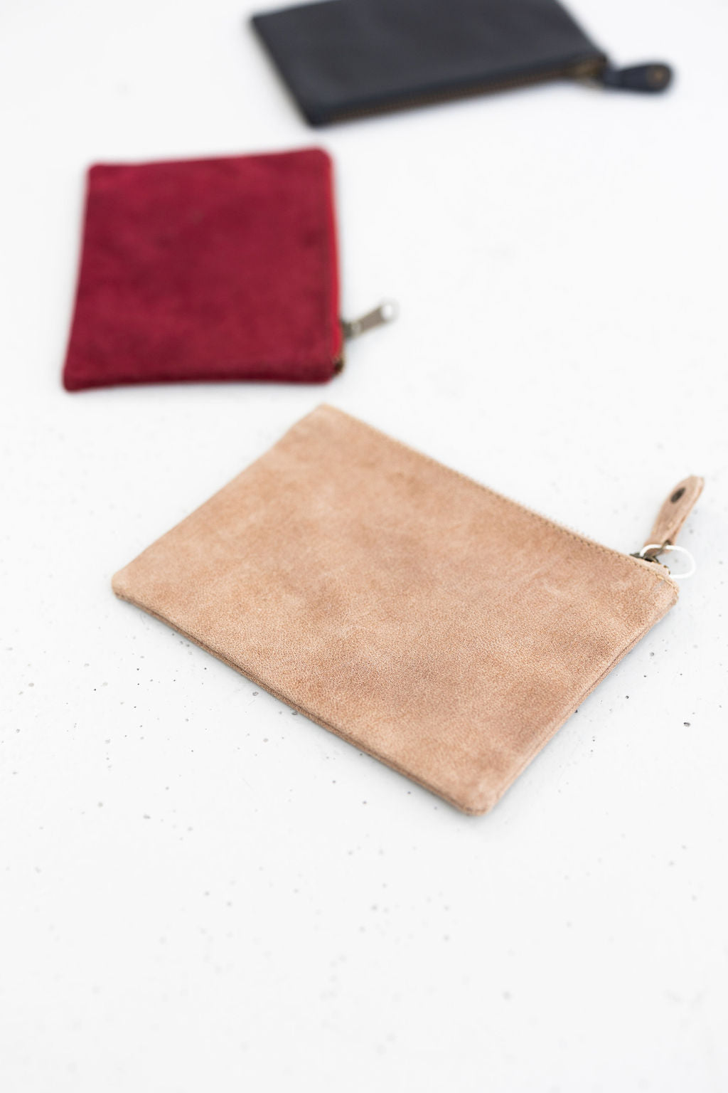 Mini Mulholland Leather Clutch