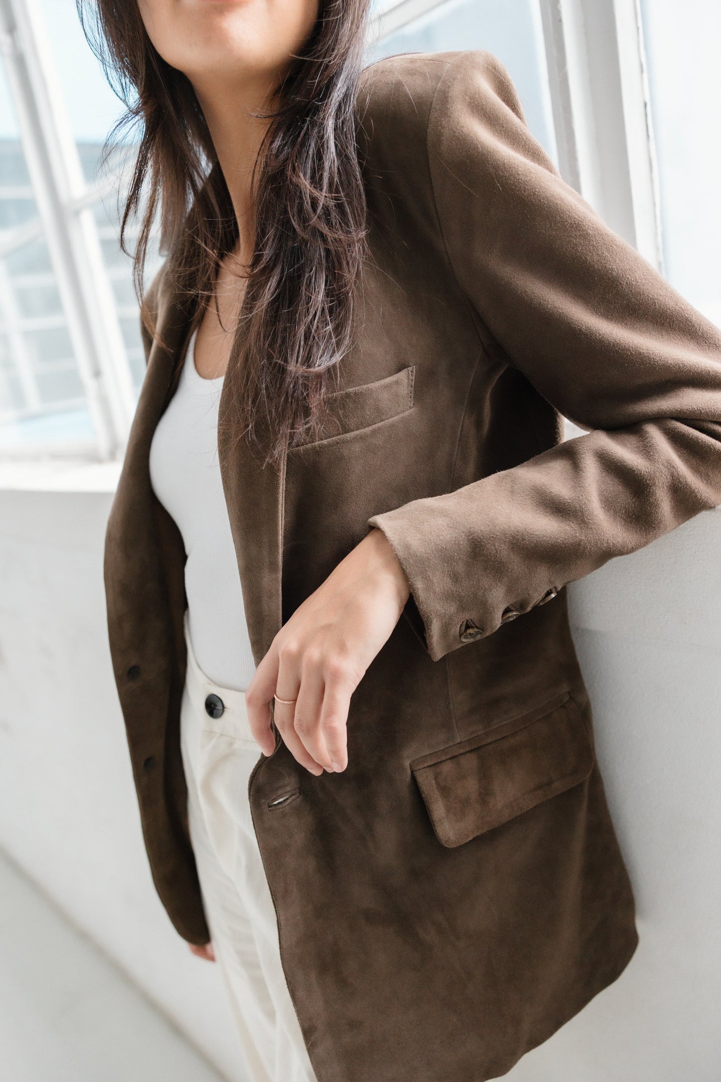 Brooklyn Suede Blazer